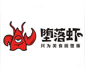 堕落虾logo